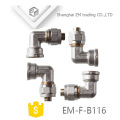 EM-F-B116 Filetage femelle en laiton à raccord coudé pex